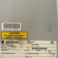 Allen-Bradley Ultra Series Servo Drive Active Shunt 1-Phase 0.3kW 2090-UCSR-A300 picture