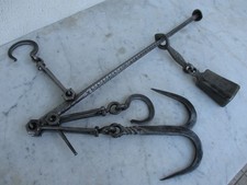 Antique Museum 18th Century Rarity Amazing Roman Iron Rod Scale Art Blacksmith * picture