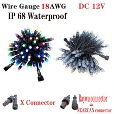 12V WS2811 Pixels Addressable IP68 Waterproof Outdoor LED String Lights 1000pcs picture