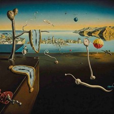 Salvador Dali- Amazing Oil Canvas - Signed - Stamped - Surrealism picture