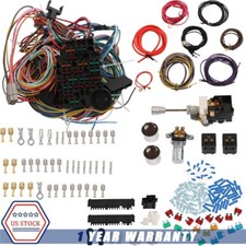 Universal 22 Circuit Wiring Harness Street Hot Rat Rod Custom Wire Kit XL WIRES picture