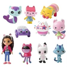 10pcs/set Gabby's Dollhouse Action Figure Cute Doll Collection Model Toys picture