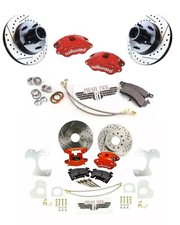 1982-88 G Body Camaro Wilwood Red Calipers Front & Rear Wheel Kit picture