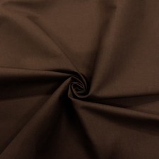 Dark Brown Poly Cotton Fabric 3 Yards x 44 Inches Precut for Quilting Craft picture