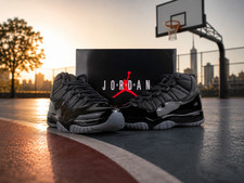 NEW CDG x Jordan 11 Pack Black IV7639-001 Men's Size US 7-12 picture