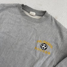 Vintage Champion Reverse Weave Palisades Soccer Sweatshirt Adult Medium Gray picture