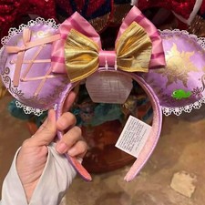 1/2PCS Disney Parks Rapunzel Tangled Pascal Mickey Minnie Ears Headband NWT picture