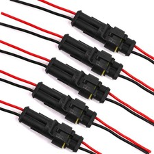 2 Pin Way 16 AWG Waterproof Electrical Wire Connector Plug Automotive Wire Conne picture