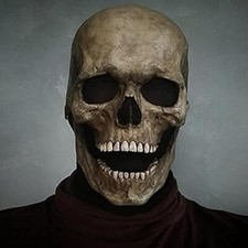 Halloween Skull Mask Full Head Skull Mask with Movable Jaw picture