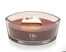 Woodwick Ellipse Scented Yankee Candle Cinnamon Chai 16oz 50 Hours NEW Sealed picture