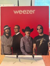 Weezer Red Album 2008 Pressing Red Disc Vinyl RARE Colored Vinyl picture