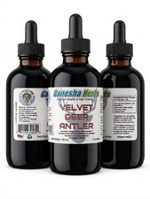 VELVET DEER ANTLER LIQUID  TINCTURE DUAL EXTRACT 2 oz. MAXIMUM STRENGTH picture