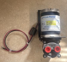 NEW Cole-Parmer 07532-25 Vacuum/Pressure Pump, Diaphragm, Single Head, 12 VDC picture