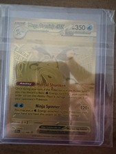 Pokemon Mega Greninja EX 122/086 XY BREAKpoint Secret Rare Full Art Holo EN picture