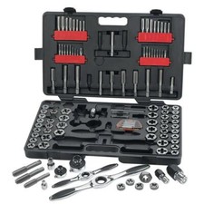 gearwrench ratcheting tap and die set hand tool auto locking steel (114-piece) picture