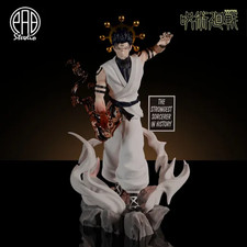 Megumi-Sukuna Figure with Mahoraga Wheel - Custom 3D Printed JJK Statue. Details picture