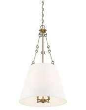 Savoy House Austin 4-Light Pendant, Warm Brass - 7-2201-4-322 picture