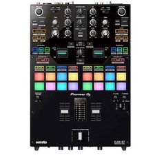 Pioneer DJ DJM-S7 Scratch-Style 2-Channel DJ Mixer, Black picture