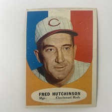 1961 Topps - Manager Fred Hutchinson #135 picture