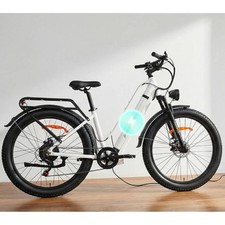 Paselec 27.5'' Electric Bicycle 1000W Peak 48V 16Ah City E Bike 8 Speed 28mph US picture