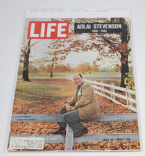 Life Magazine July 23 1965 Adlai Stevenson Planet Mars (5.0) VG/FN B&B picture