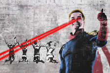 Homelander The Boys Show Graffiti Art Poster picture