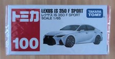 TAKARA TOMY TOMICA No.100 LEXUS IS 350 F SPORT Diecast Model Car 1/65 SCALE NEW picture