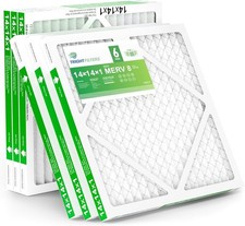 TRIGHTFILTERS 14x14x1 Air Filter MERV-8 Replacement HVAC AC Furnace Filter 6Pack picture