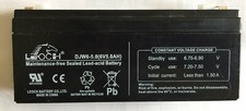Leoch DJW6-5.0 (6 VOLT 5.0 AH) SLA Rechargeable BATTERY picture