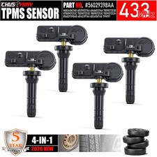 4pcs Tire Pressure Sensor TPMS 56029398AB  For Jeep Wrangler 2011-2020 picture