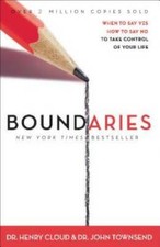 Boundaries: When to Say YES, When to Say NO, To Take Control of Your Life - GOOD picture