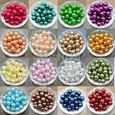 200pcs Top Quality Czech Glass Pearl Round Loose Beads 3mm 4mm 6mm 8mm 10mm 12mm picture