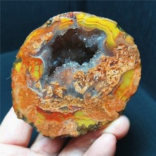 RARE 170g Natural Polished Warring States Red Agate Stone Healing A4970 picture