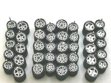 Hot Wheels ✨ GOOD YEAR ✨ 3 DESIGNS Rubber Tire 20 sets Chrome Colors 10/12 MM picture