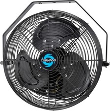12 Inch Outdoor Water-Resistant Wall Mounted Fan IPX4 Rated 3 Speed High picture