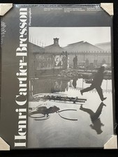 Vtg Henri Cartier-Bresson Photographer Exhibit Poster Rare Professionally Framed picture
