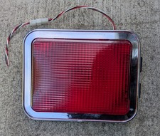 OEM Whelen 8635 Interior Dome Light – Tested - Minor Damage picture