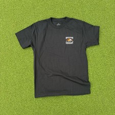 Brixton Company Outta Time Graphic T-Shirt Mens Medium Black Short Sleeve Tee picture