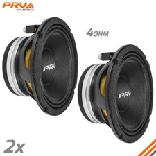 2x PRV Audio 6MR600X-NDY-4 4Ohm Neodymium Car Audio Midrange Speakers 1200W Pack picture