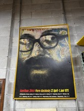Original Kunsthaus Zürich Pierre Alechinsky Art Exhibit Poster 1975 picture