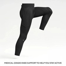 Stoko Men’s Supportive Compression Tight Size L Black FREESHIP picture