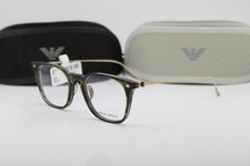 NEW GIORGIO ARMANI AR 7271-1 6208 OLIVE GREEN GOLD AUTHENTIC EYEGLASSES 49-20 picture