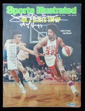 Julius Erving HOF Signed 5/17/76 Sports Illustrated Magazine 76ers UDA 199491 picture