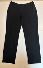 Alfani Women’s Black Dress Pants Size 12 Work Office Career Professional picture