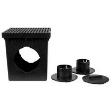 NDS Draintech 12 in. W X 12.75 in. D Square Catch Basin Kit picture