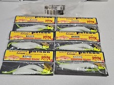 (6) Strike King 1/4oz Redfish Magic SALTWATER POISON SWIM'N JIG...#863...NOC picture