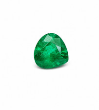 1.96crt Natural Zambian Emerald Pear Certified Loose Gemston picture
