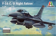 Italeri 1:72 F-16, C/D Night Falcon , Black picture
