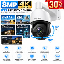 Vikylin 4K 8MP 25X PTZ Camera PoE Camera Auto Tracking Human Vehicle Detection picture