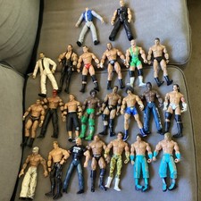 Wwe jakks deluxe aggression collection Wrestling figure lot wwe elite picture